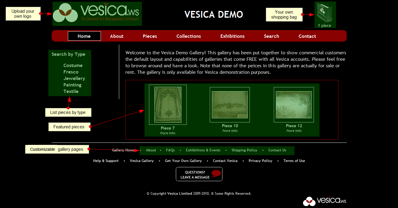 Vesica Account Galleries